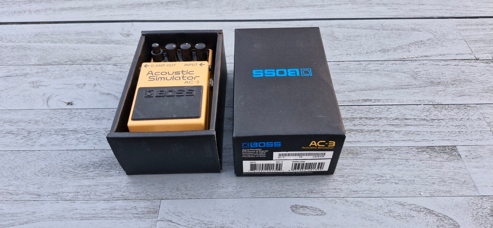 Boss AC-3 Acoustic Simulator gitaarpedaal, Muziek en Instrumenten, Ophalen of Verzenden, Zo goed als nieuw, Overige typen