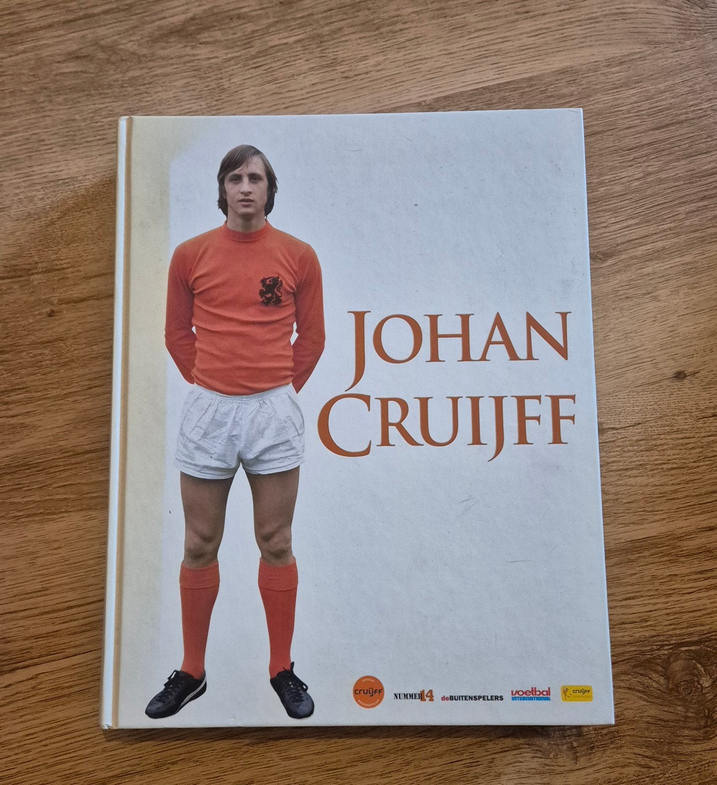 Johan Cruijff  Grote Hardcover Biografie. Voetbal Internat, Ophalen of Verzenden, Gebruikt, Ajax, Boek of Tijdschrift