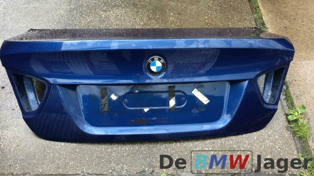 Achterklep BMW 3 serie E90 lemans blau 41627151491, Auto-onderdelen, Gebruikt, Achterklep, Ophalen of Verzenden, BMW