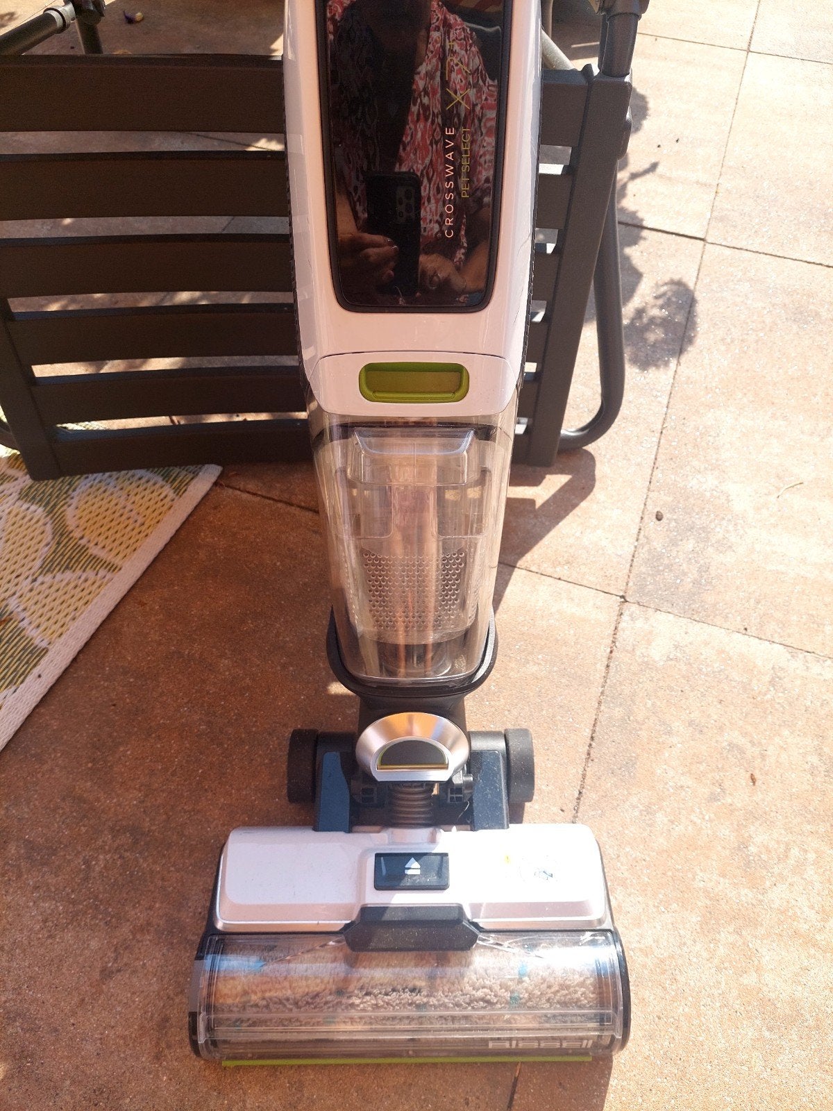 bissell crosswave pet select stofzuiger met dweil functie, Witgoed en Apparatuur, Gebruikt, Ophalen, Combi-reiniger, Overige merken