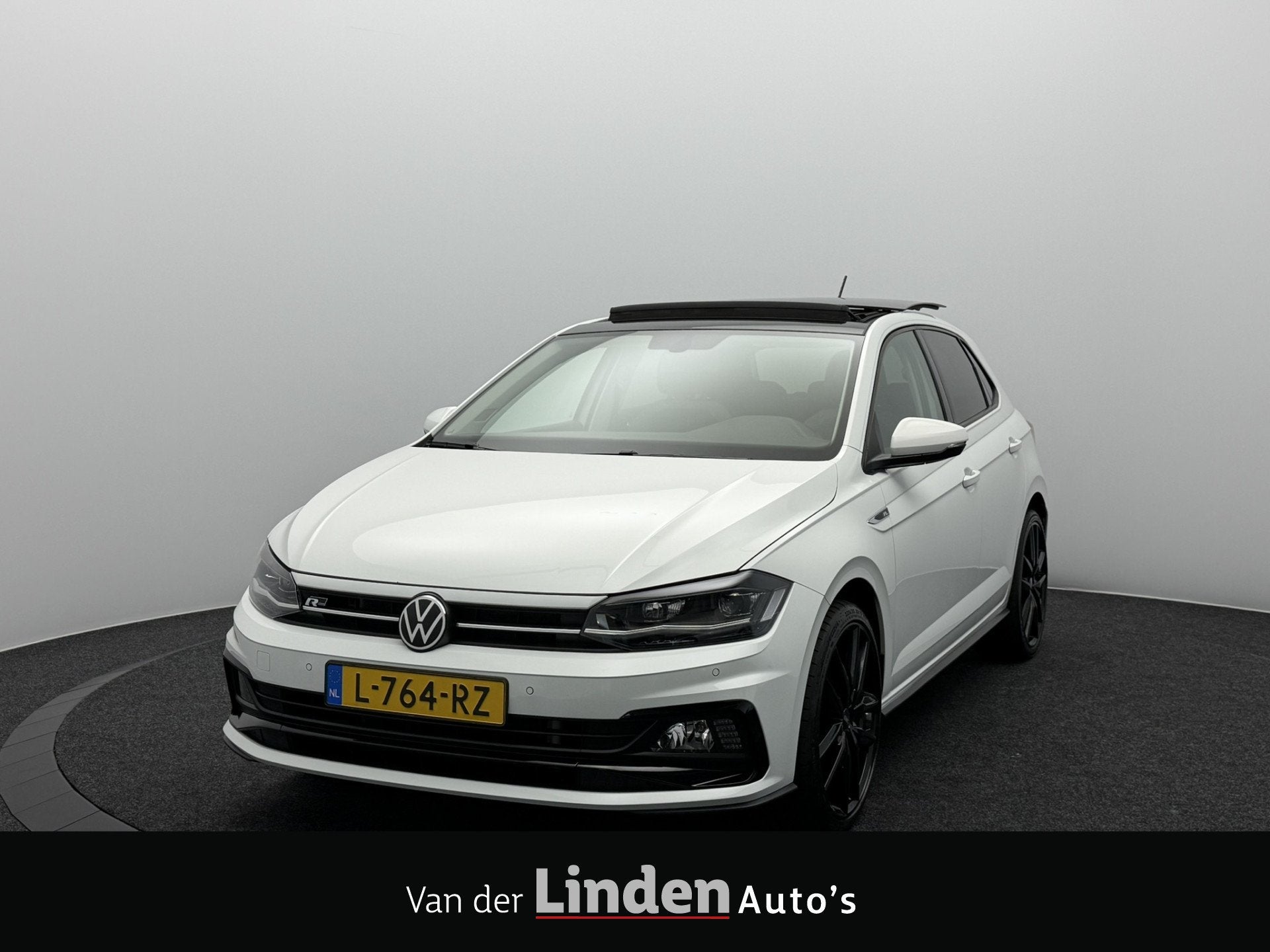 Volkswagen Polo 1.0 TSI Highline Business R | Panoramadak |, Auto's, Dealer onderhouden, Stof, Gebruikt, 1096 kg