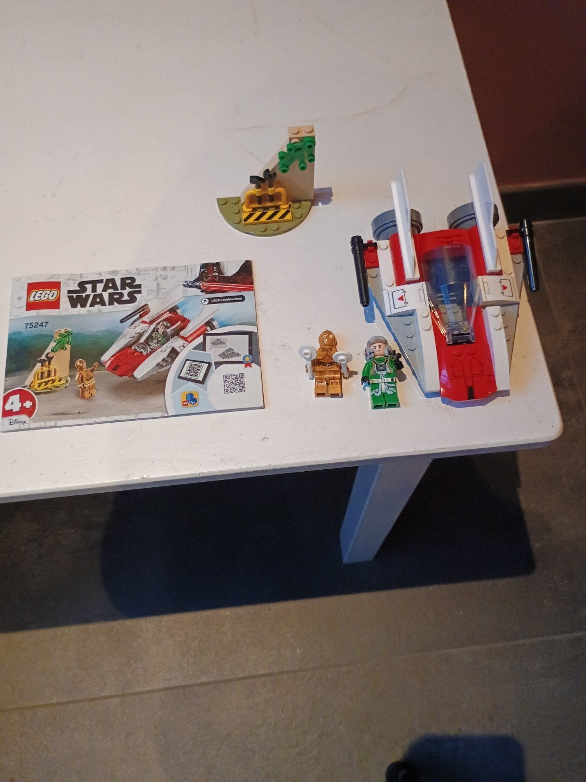 Lego Star Wars 75247 A-Wing Starfighter Compleet, Gebruikt, Star Wars, Lego, Ophalen of Verzenden