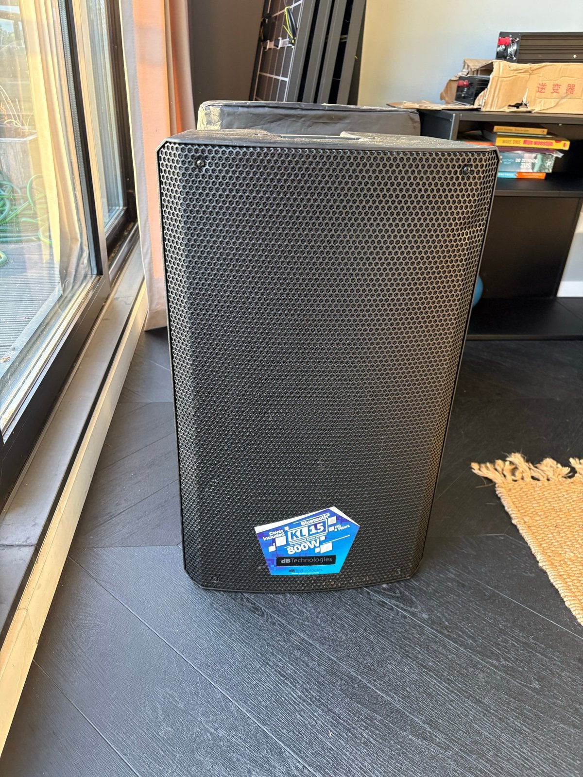 dB Technologies KL 15 800W actieve luidspreker met hoes, Audio, Tv en Foto, Luidsprekers, Overige typen, Zo goed als nieuw, Bluetooth