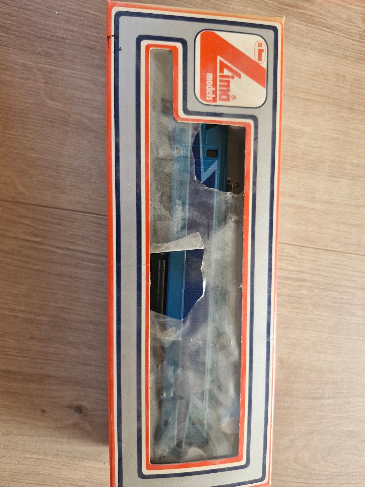 Lima Trein BB 15005 Locomotief - Vintage Modelspoor, Overige merken, Gebruikt, Ophalen of Verzenden, Gelijkstroom