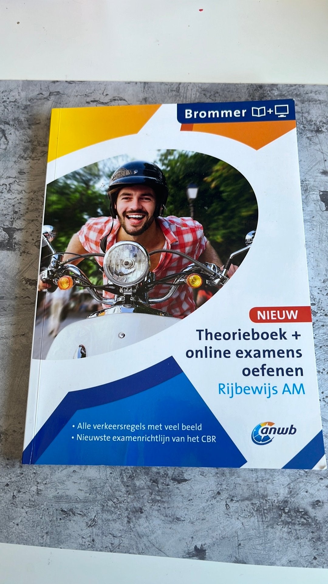 Anwb theorie boek rijbewijs AM, Ophalen, Zo goed als nieuw