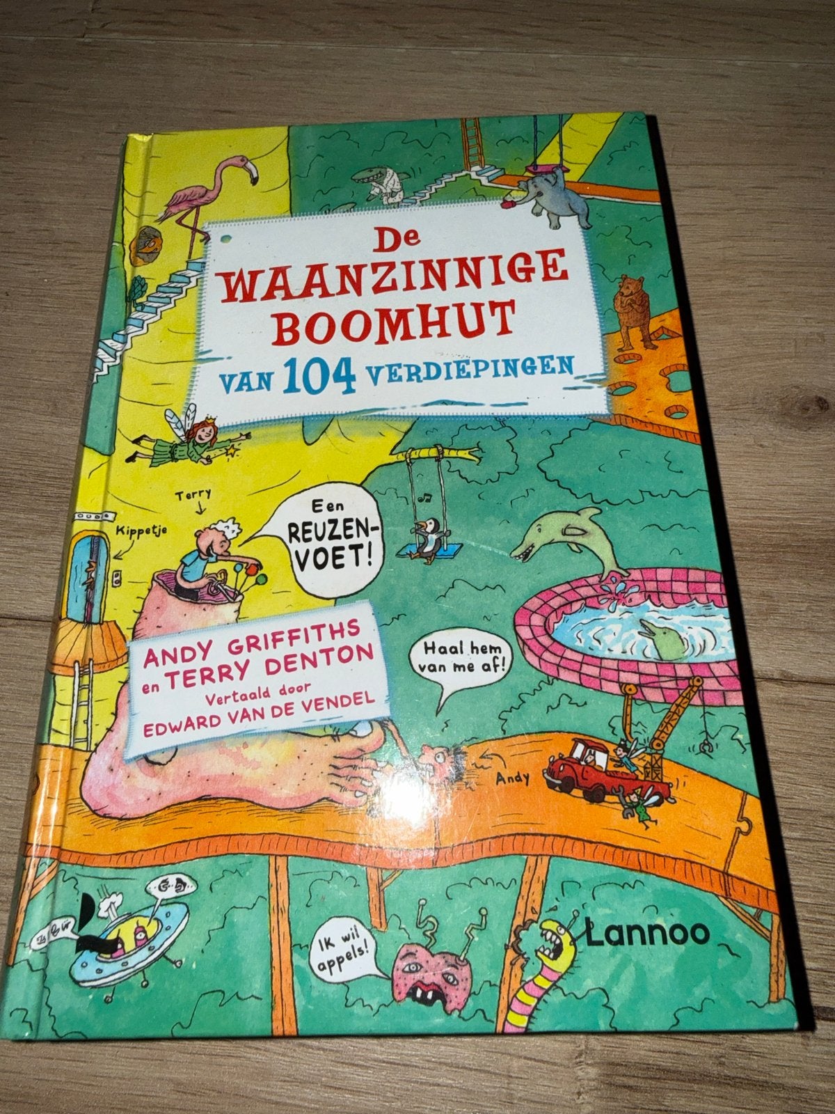 De Waanzinnige Boomhut van 78 en 104 Verdiepingen, Boeken, Ophalen, Zo goed als nieuw, Fictie algemeen