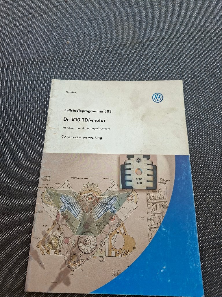 Service training volkswagen de v10 tdi motor, Ophalen of Verzenden