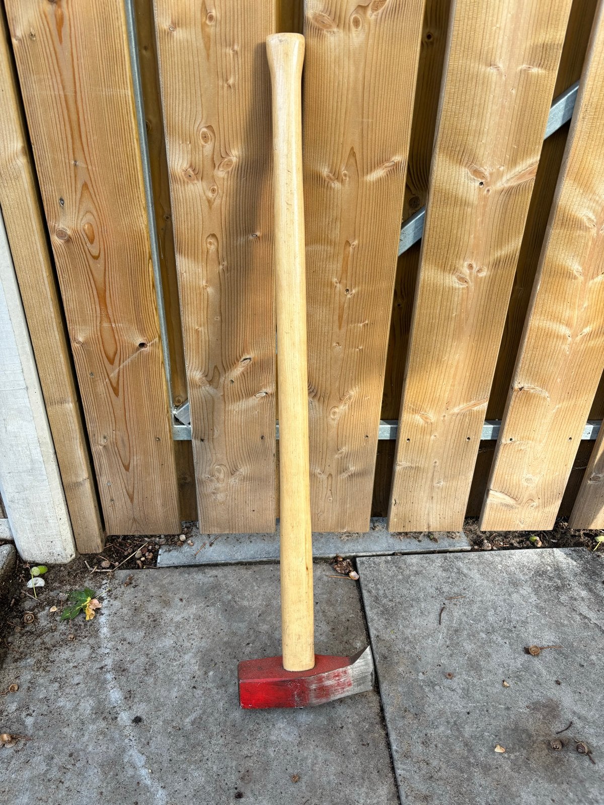 Hamer - Kloofbijl met houten steel, Ophalen, Gebruikt, Hamer
