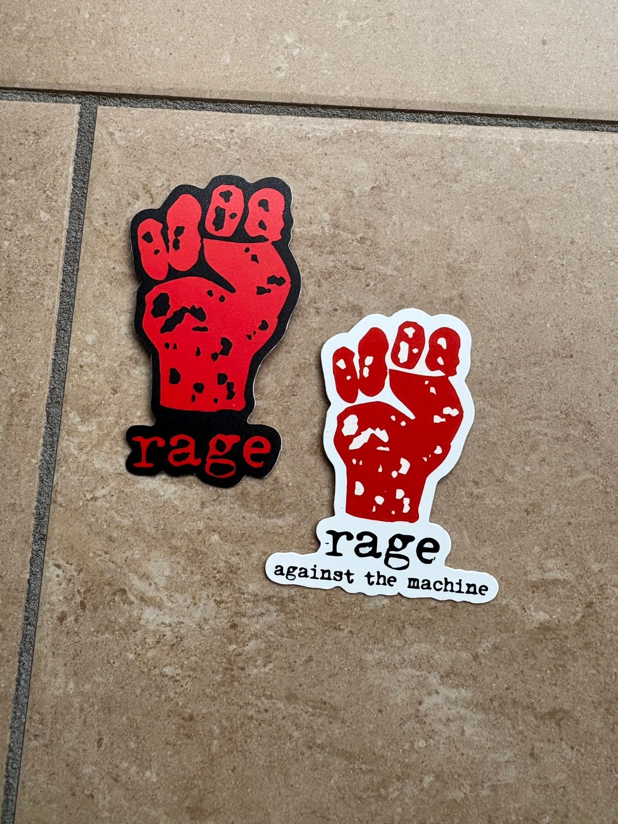 Rage Against the Machine sticker set, Ophalen of Verzenden, Nieuw