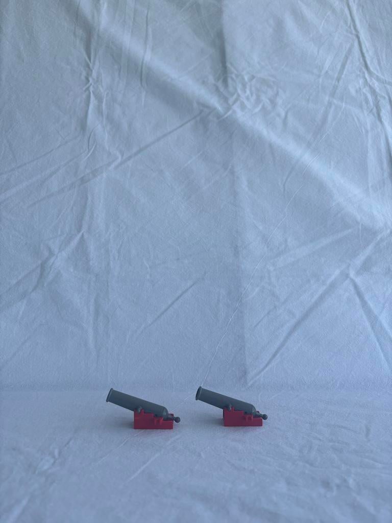 Lego kanonnen dark grey met houder, Lego, Lego, Lego, Accessoire