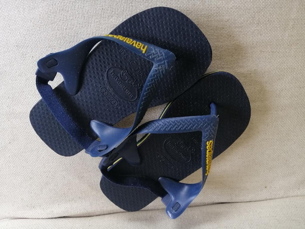Havaianas kids sandalen slippers blauw maat 23 - 24, Kinderen en Baby's, Kinderkleding | Schoenen en Sokken, Meisje, Overige typen