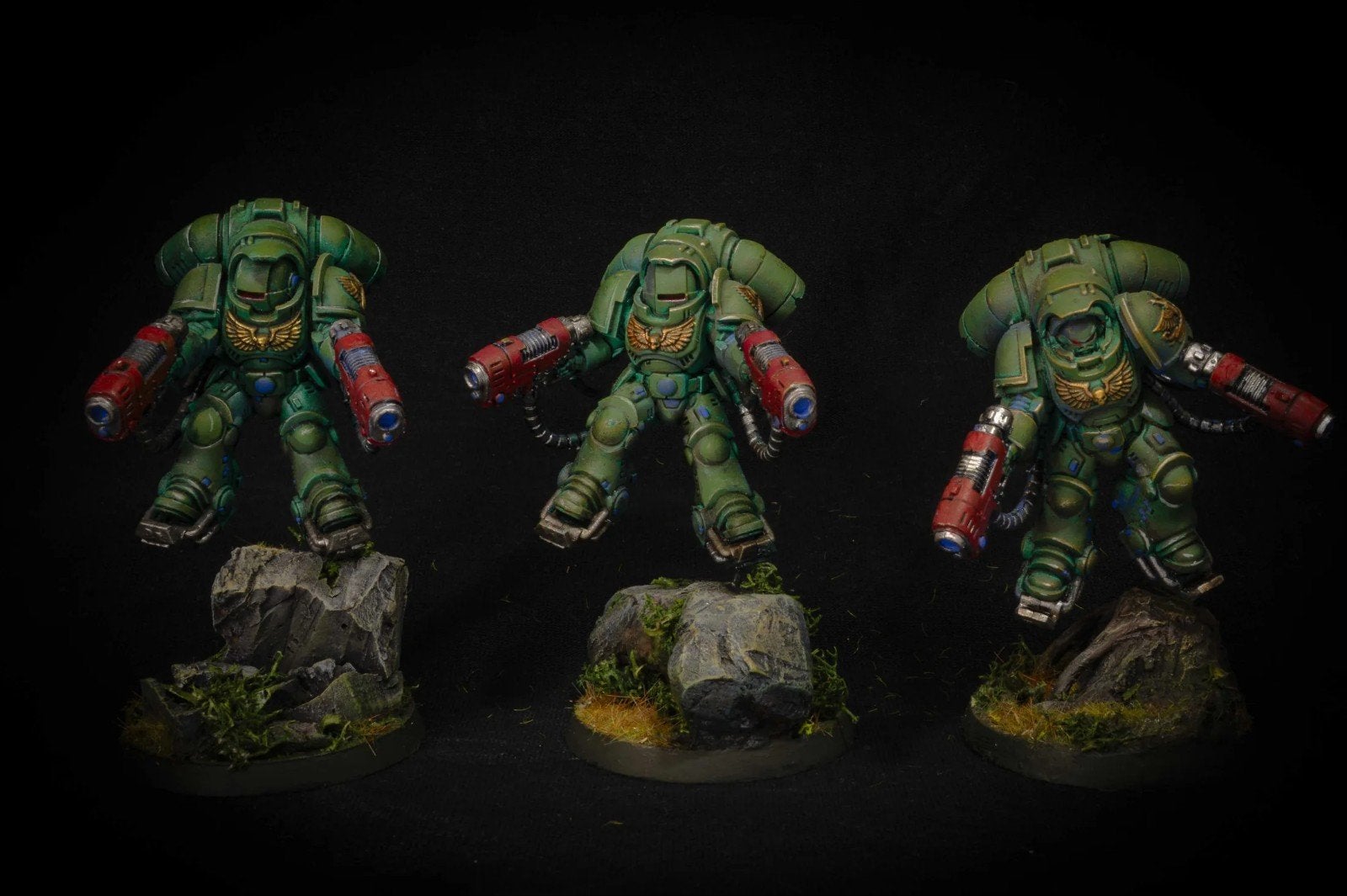 Warhammer 40K Space Marine inceptors(3 stuks), Gebruikt, Figuurtje(s), Ophalen of Verzenden, Warhammer 40000