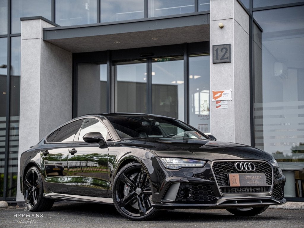 Audi RS7 4.0 TFSI quattro performance / Dynamic Plus / Carbo, Auto's, Audi, Automatische klimaatregeling, Gebruikt, 1905 kg, 4 stoelen