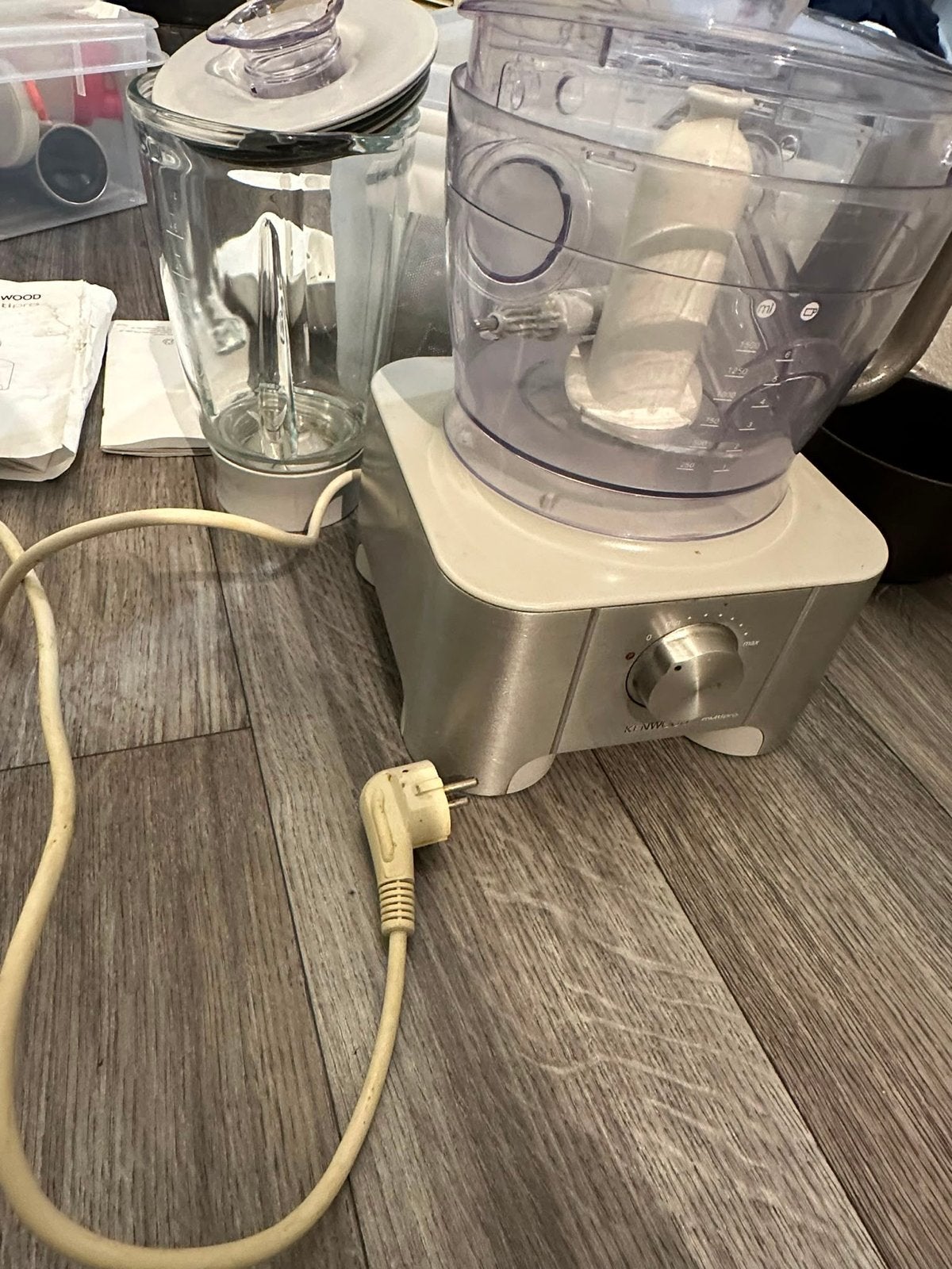 Kenwood Multipro FP925 Foodprocessor met Blender, Gebruikt, 3 snelheden of meer, Ophalen of Verzenden, 2 tot 3 liter