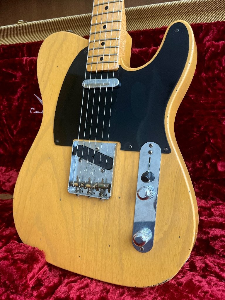 2021 Fender ’52 Telecaster Journeyman Relic Custom Shop, Ophalen, Zo goed als nieuw, Solid body, Fender