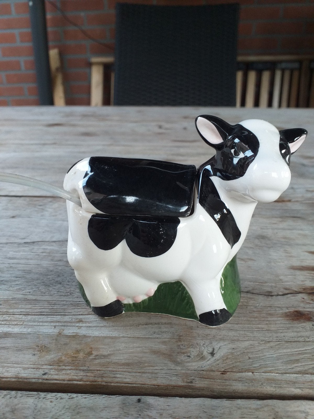 Suikerpot, Huis en Inrichting, Keuken | Servies, Ophalen, Gebruikt, Overige typen, Overige stijlen