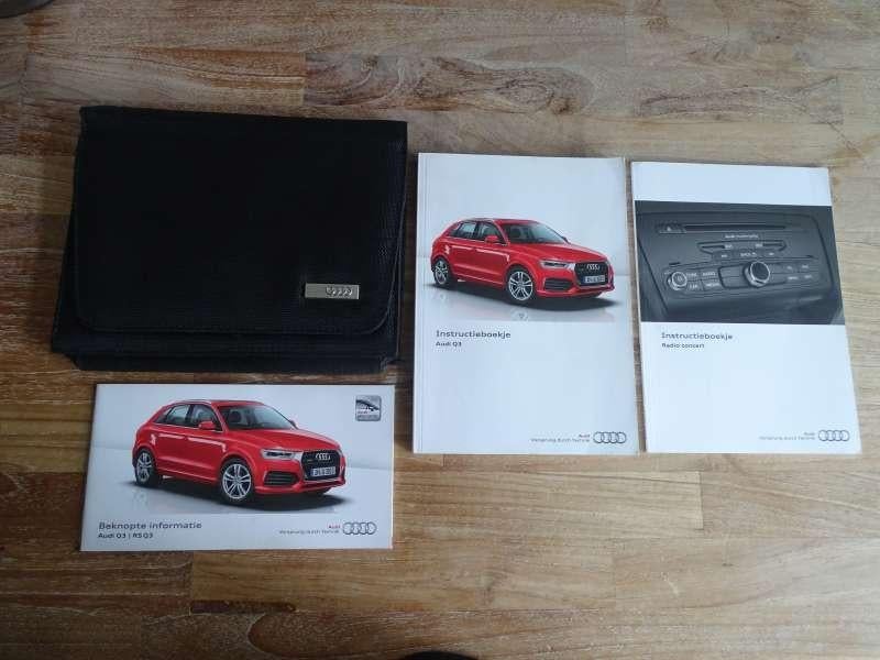 Audi Q3 - Map Handleidingen - Instructieboeken NL Origineel, Auto diversen, Handleidingen en Instructieboekjes, Verzenden