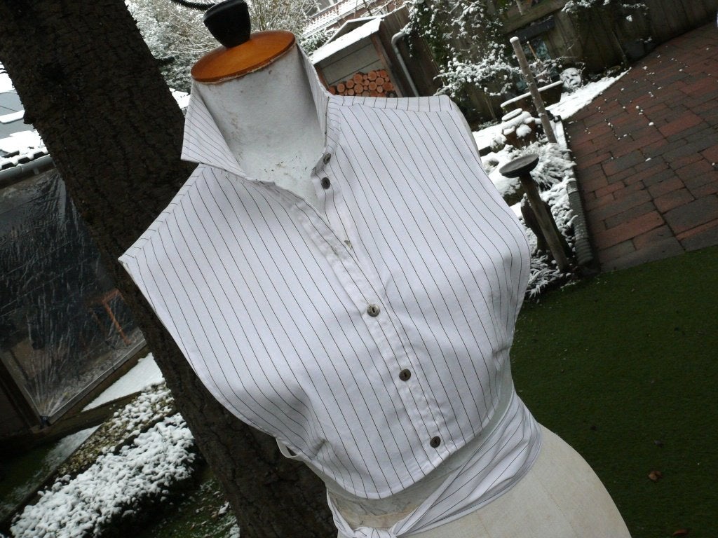 Expresso blouse stukje met band maat M Nieuw, Kleding | Dames, Blouses en Tunieken, Maat 38/40 (M), Expresso, Wit, Nieuw