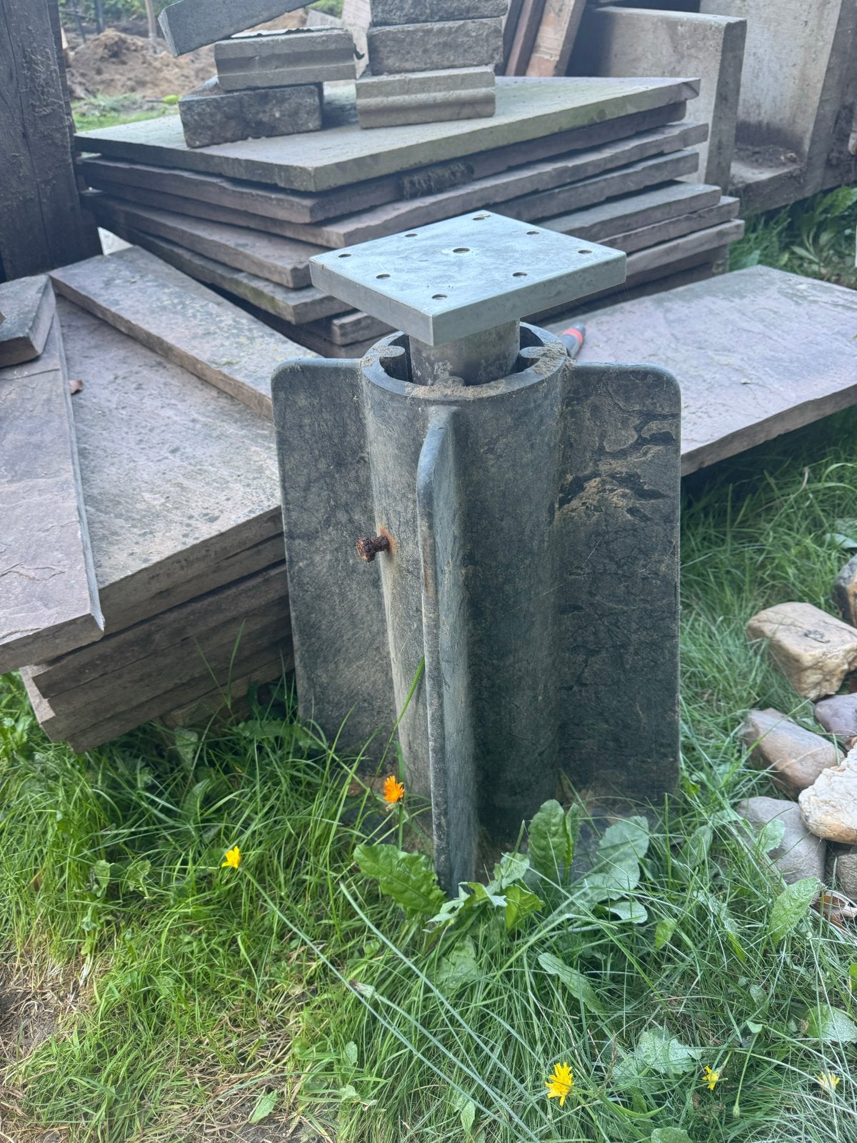 Parasolvoet om in te graven - 2 stuks