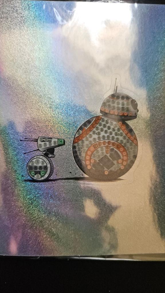 Disney years of wonder diamond paint sticker 079 BB8, Ophalen of Verzenden, Nieuw
