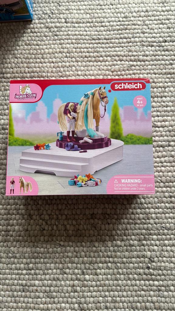 Schleich Sofia’s Beauties paardenverzorgingsplek 42617, Ophalen of Verzenden, Zo goed als nieuw