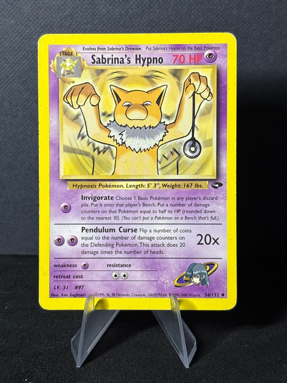 Sabrina's Hypno #56, Ophalen of Verzenden, Zo goed als nieuw, Losse kaart