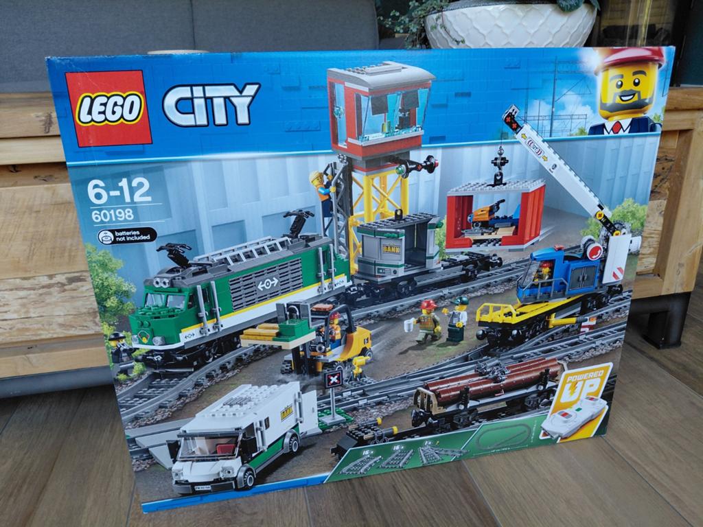 NIEUW Lego city goederentrein – 60198, City, Nieuw, Ophalen of Verzenden, Complete set