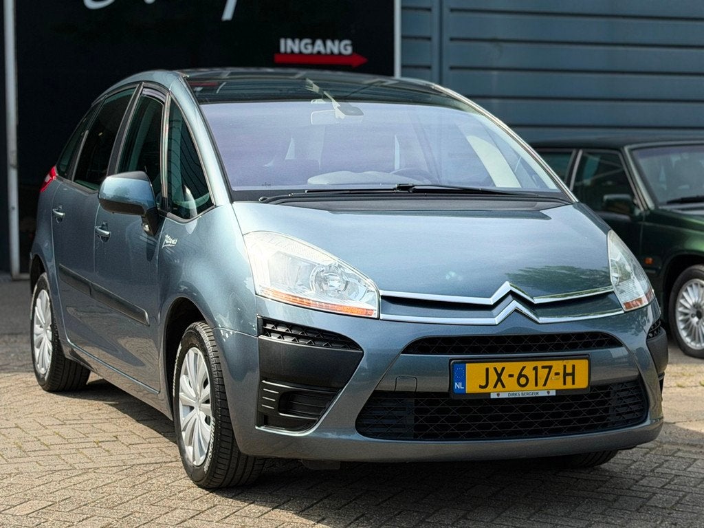 Citroen C4 Picasso 1.6 VTi Prestige 5p. AIRCO/CRUISE/ISOFIX, Stof, Gebruikt, Zwart, 4 cilinders