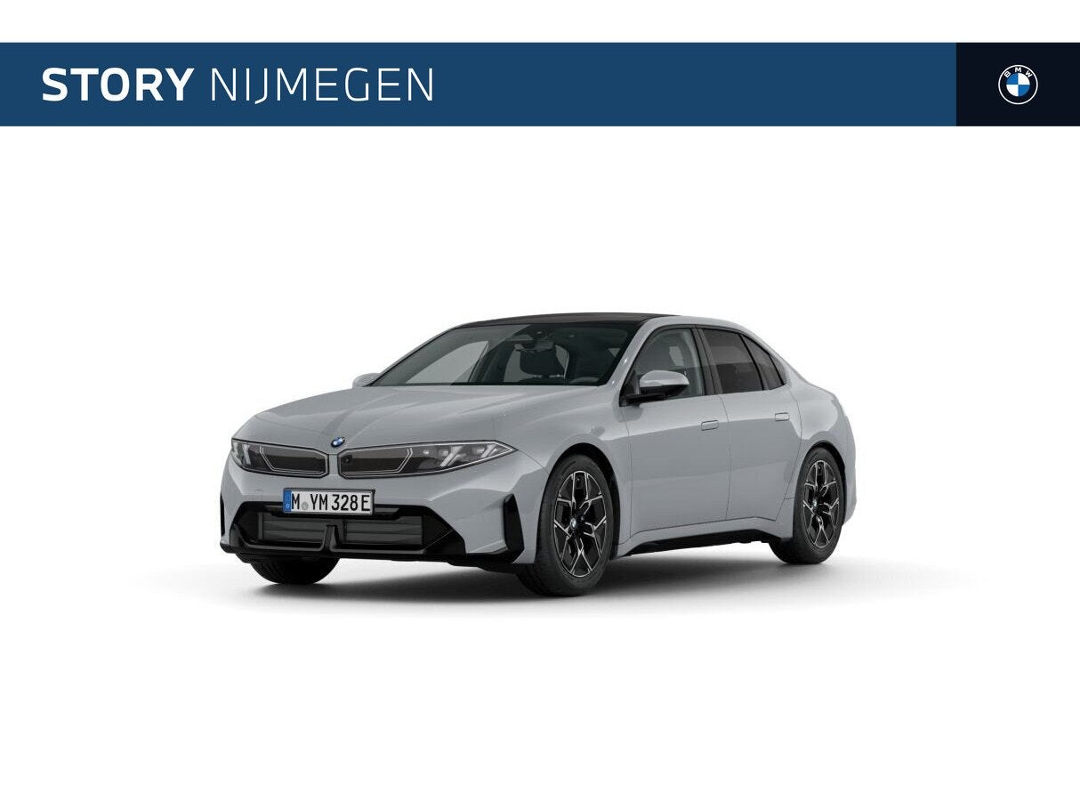 BMW i3 50 xDrive M Sport / Panoramadak / Trekhaak / 3D Head-, Automaat, Dealer onderhouden, Zwart, Leder