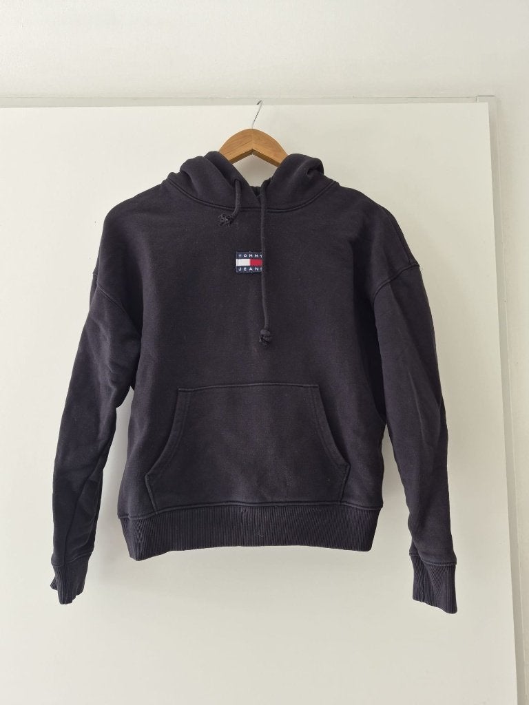 Hoodie Tommy Hilfiger maat S dames - zwart, Kleding | Dames, Zwart, Ophalen of Verzenden, Zo goed als nieuw, Maat 36 (S)