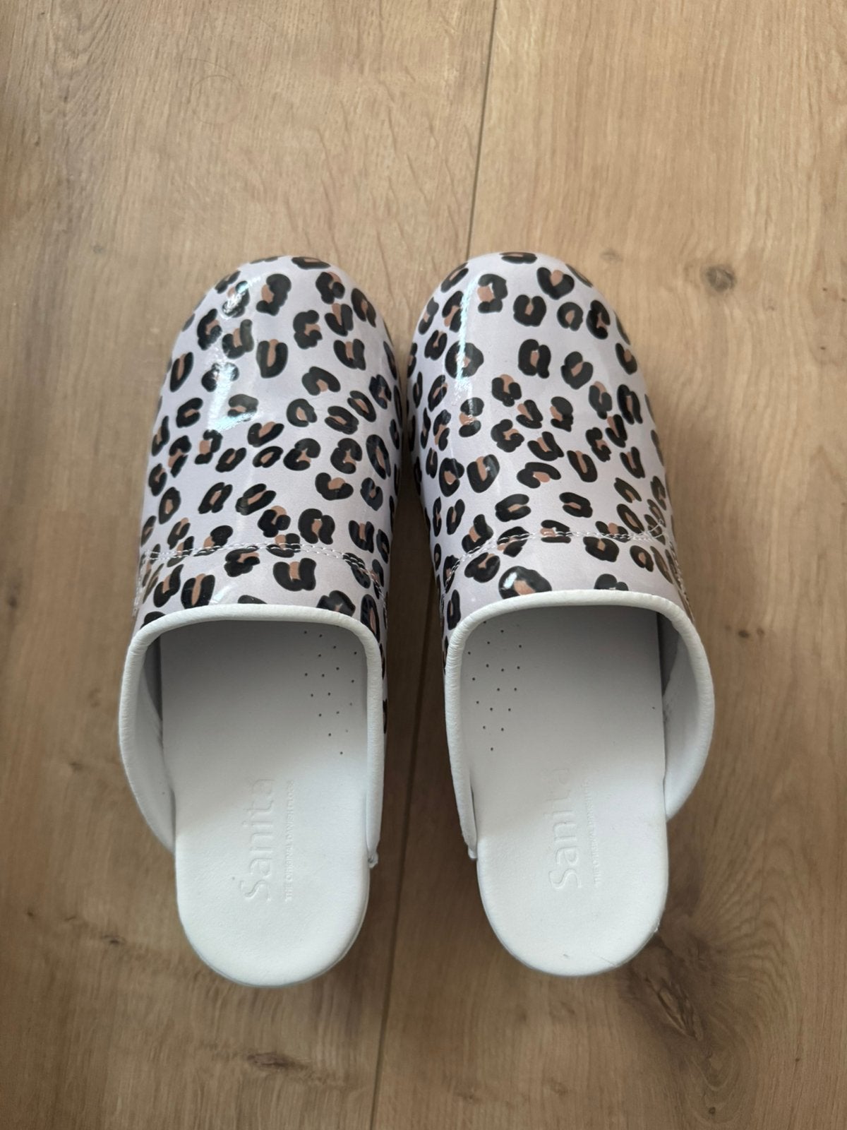 Sanita klompen panterprint, Kleding | Dames, Schoenen, Ophalen of Verzenden