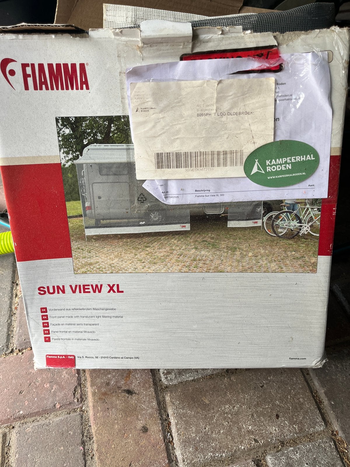 Fiamma sun view sun blocker, Ophalen of Verzenden, Zo goed als nieuw