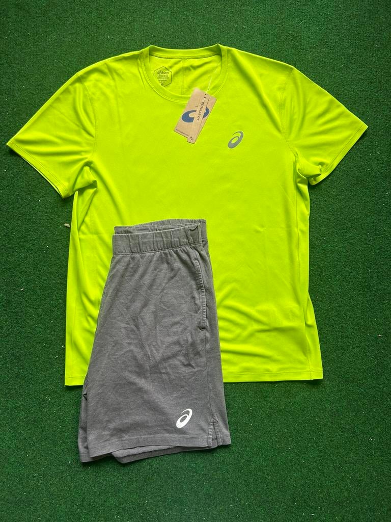 Asics zomersetjes - S -M - L - Origineel, Kleding | Heren, Sportkleding, Ophalen of Verzenden, Zo goed als nieuw