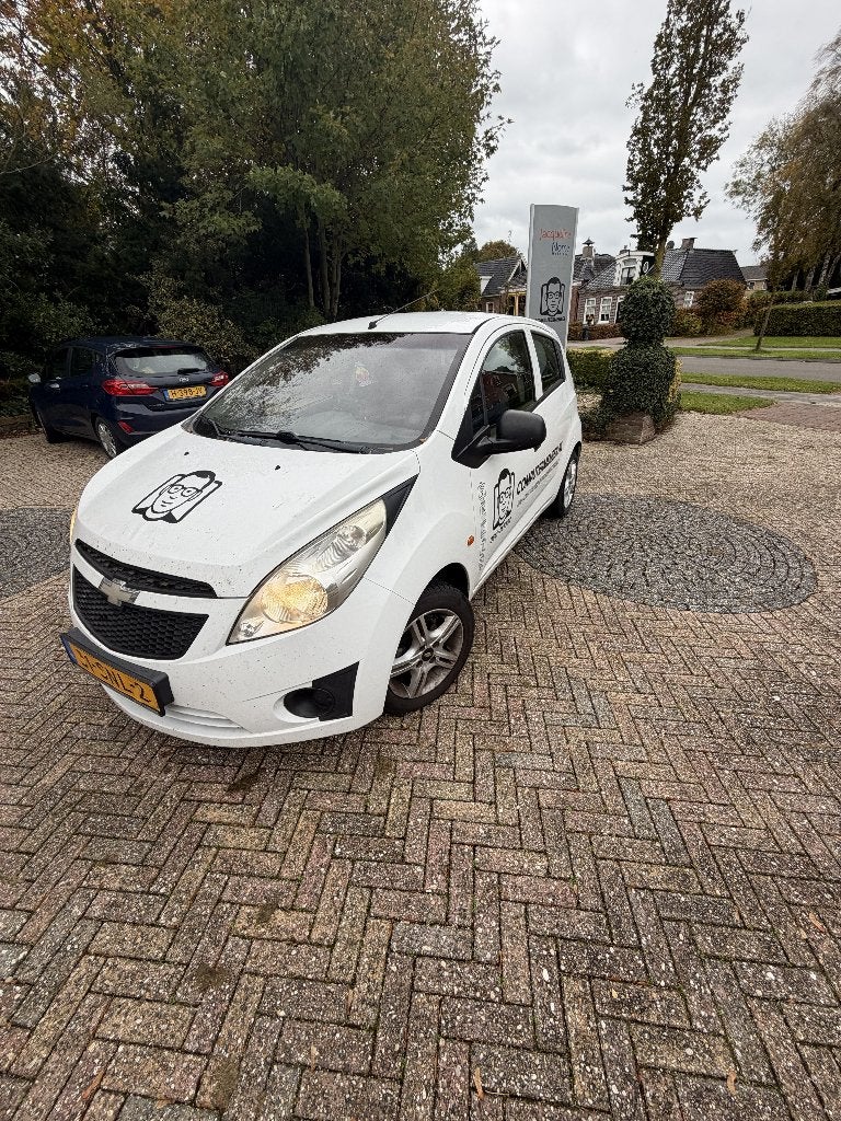 Chevrolet Spark 1.0 Bi-Fuel LPG | Veel vernieuwd | 350.000km, Elektrische ramen, 37 €/maand, Zwart, 4 cilinders