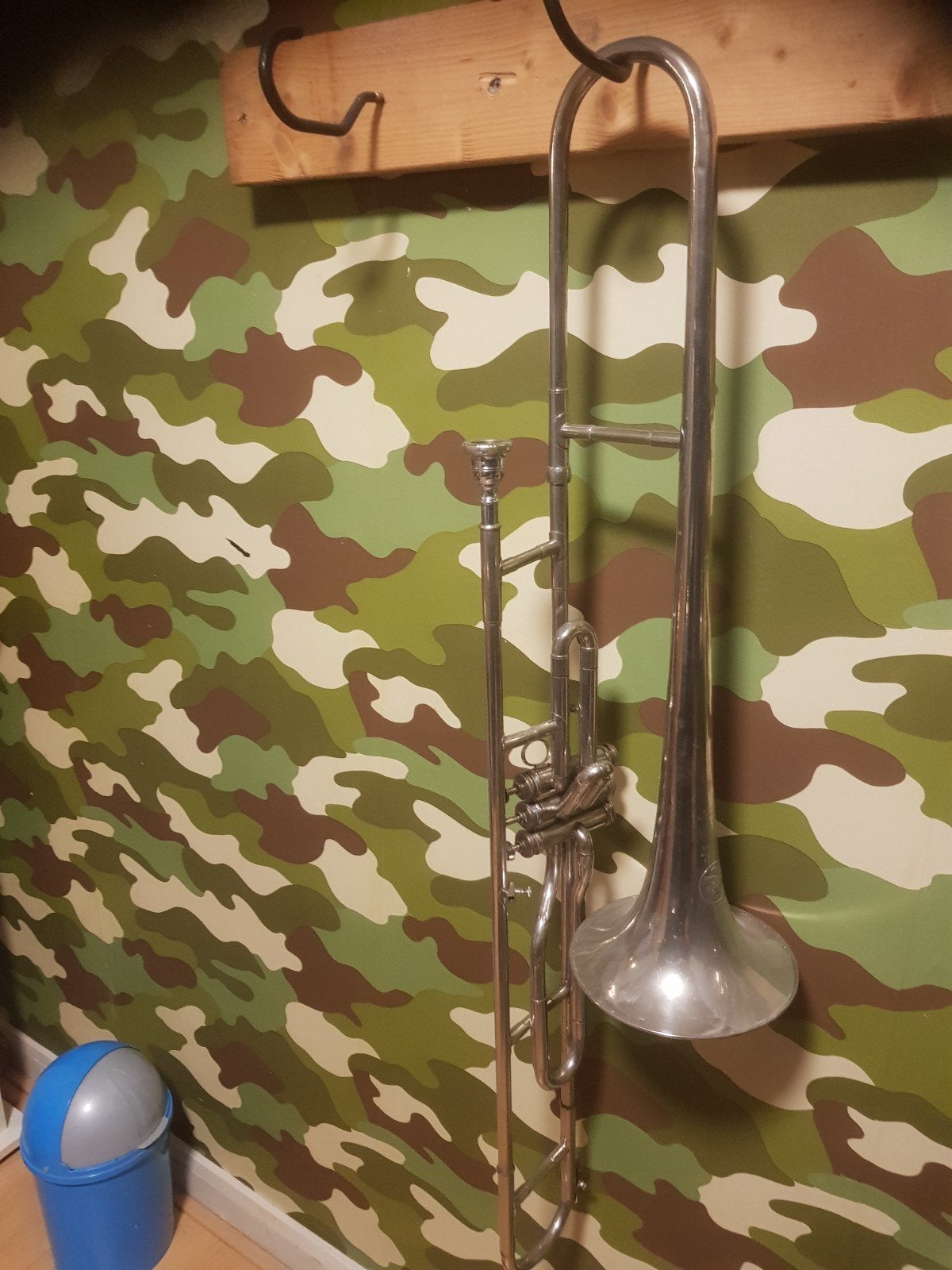 ventieltrombone, Ophalen