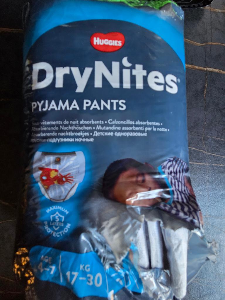 8 drynites pyama pants 17-30 kg, Ophalen, Nieuw