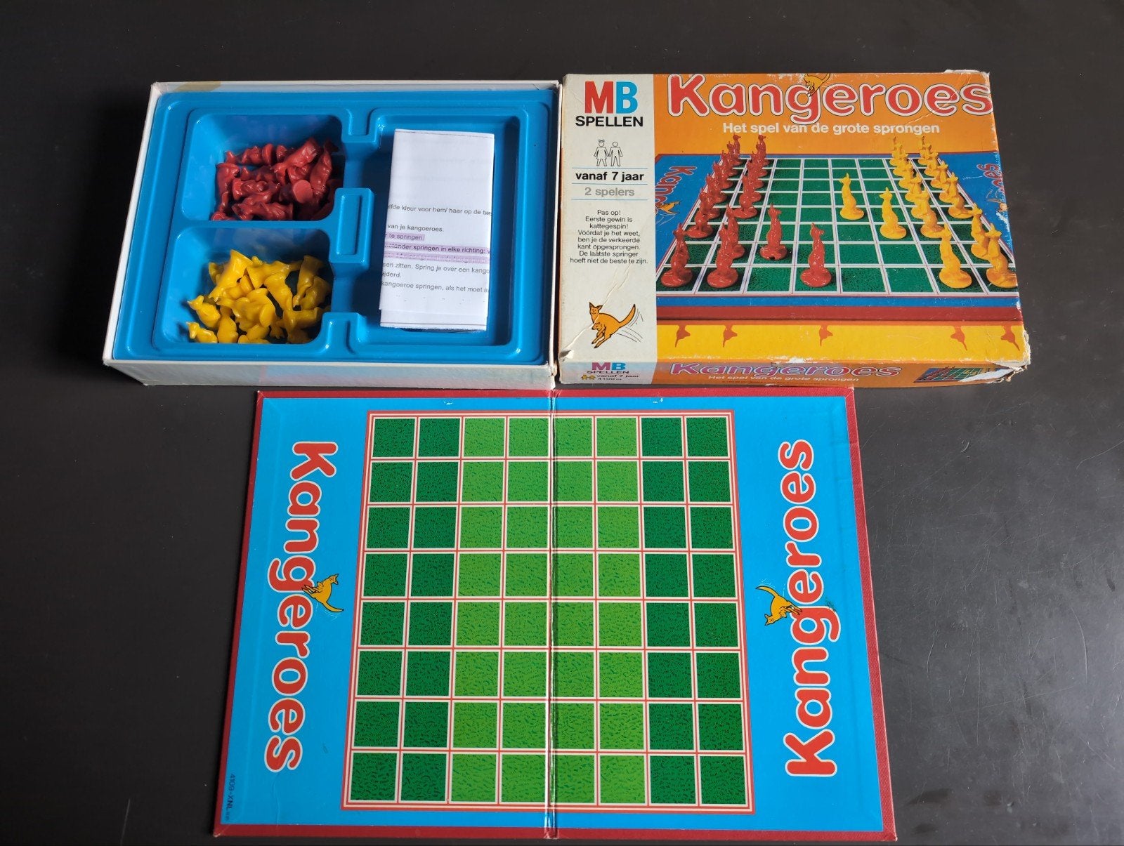 Kangoeroes van MB vintage 1985, Hobby en Vrije tijd, Ophalen of Verzenden
