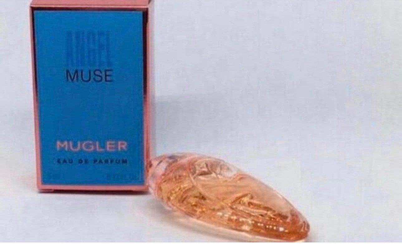 Discontinued miniatuur Angel Muse Thierry Mugler 5 ml edp, Ophalen of Verzenden, Nieuw, Miniatuur, Gevuld
