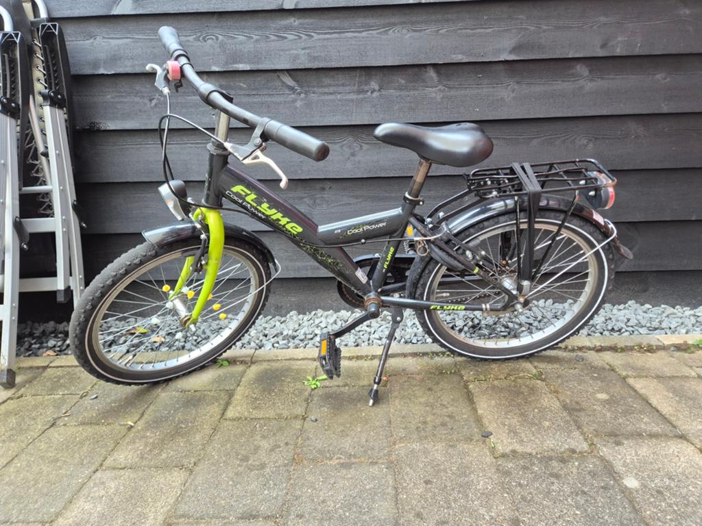 Flyke jongensfiets 20 inch, Fietsen en Brommers, Fietsen | Jongens, Ophalen, Terugtraprem, Gebruikt, Flyke