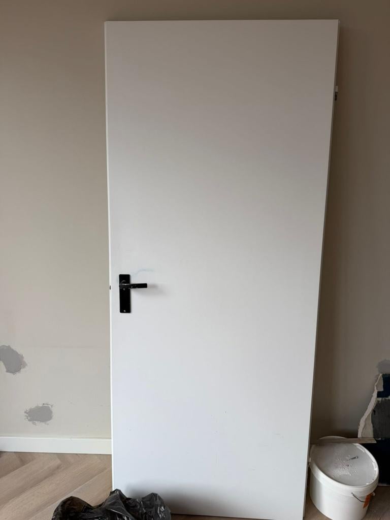GRATIS 7 binnendeuren en 1 kast deur, Doe-het-zelf en Verbouw, Deuren en Horren, Ophalen, Gebruikt, 80 tot 100 cm, Binnendeur