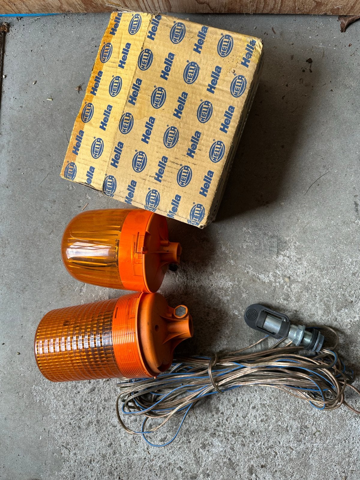 2x Hella zwaailampen oranje, Auto-onderdelen, Verlichting, Ophalen, Nieuw, Overige automerken