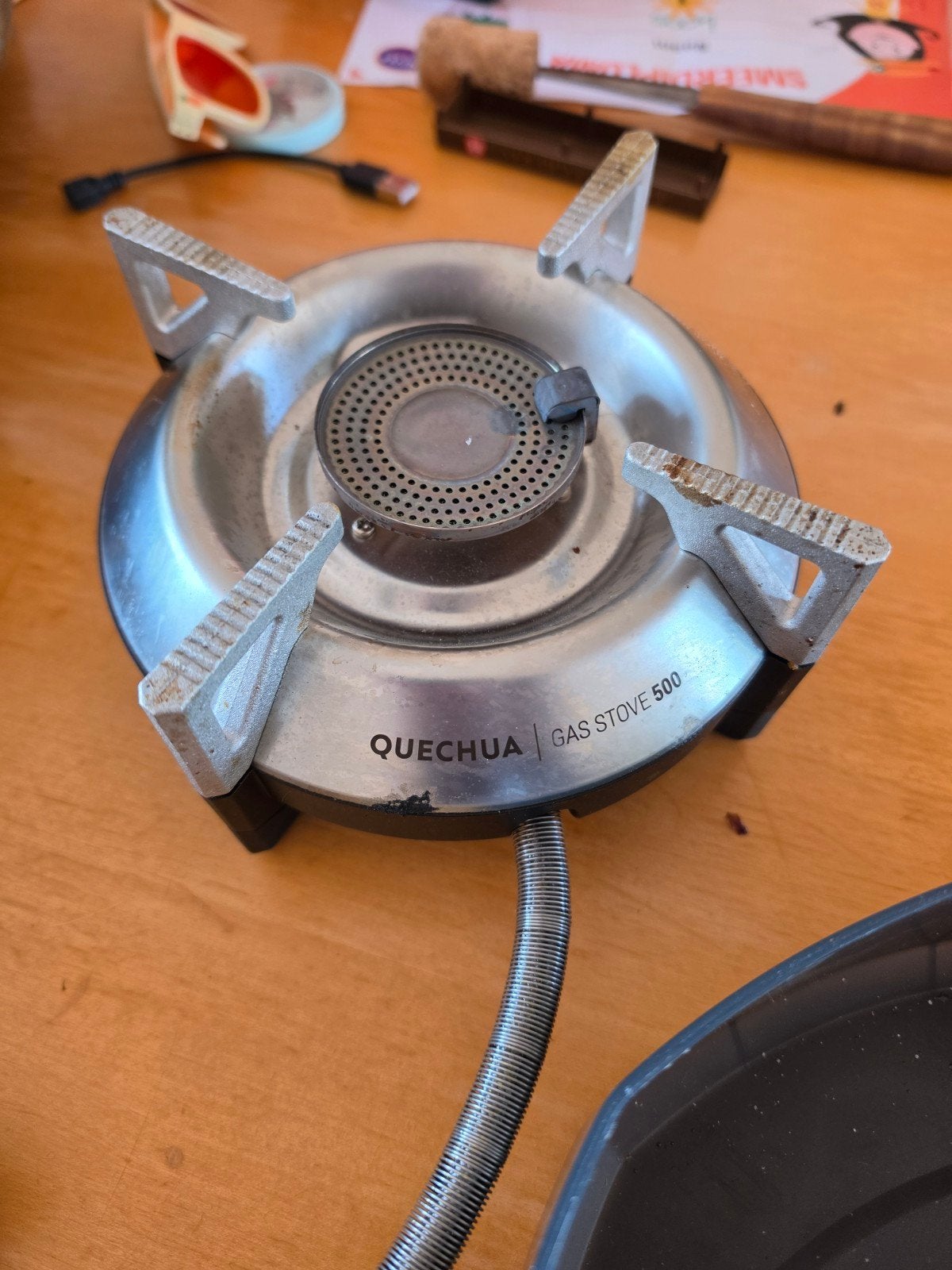 Quechua Gas Stove 500 - Compact Camping Kooktoestel, Ophalen of Verzenden, Gebruikt