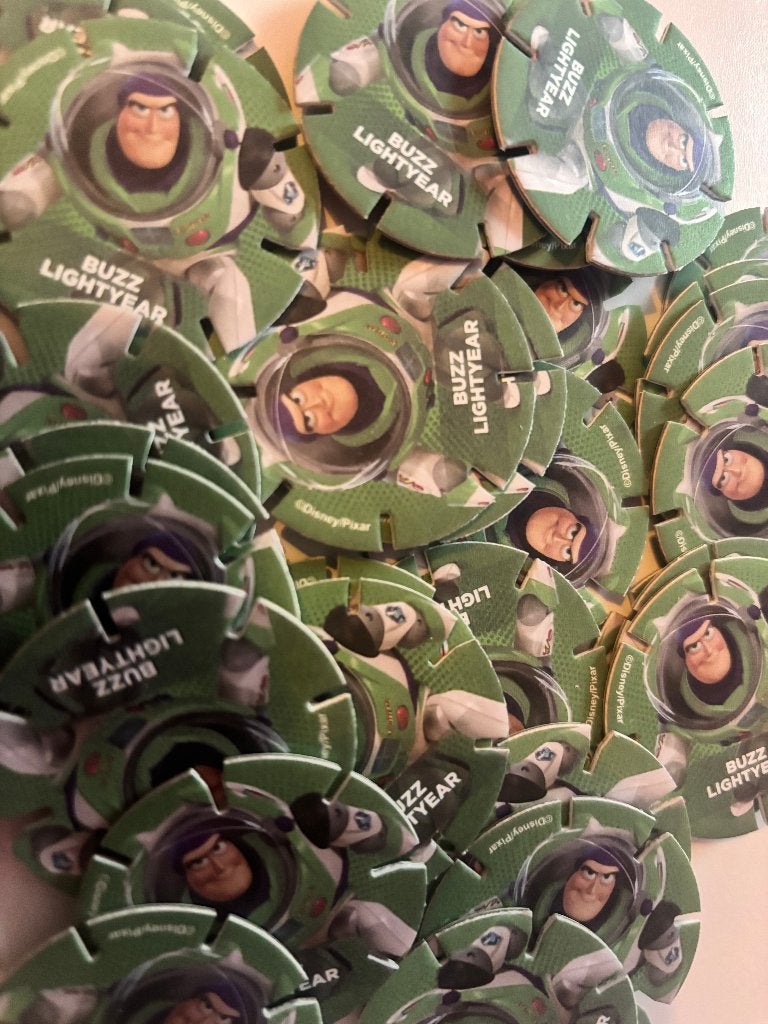 Disney Diskeyz buzz lightyear AH (Meerdere stuks), Albert Heijn, Ophalen of Verzenden