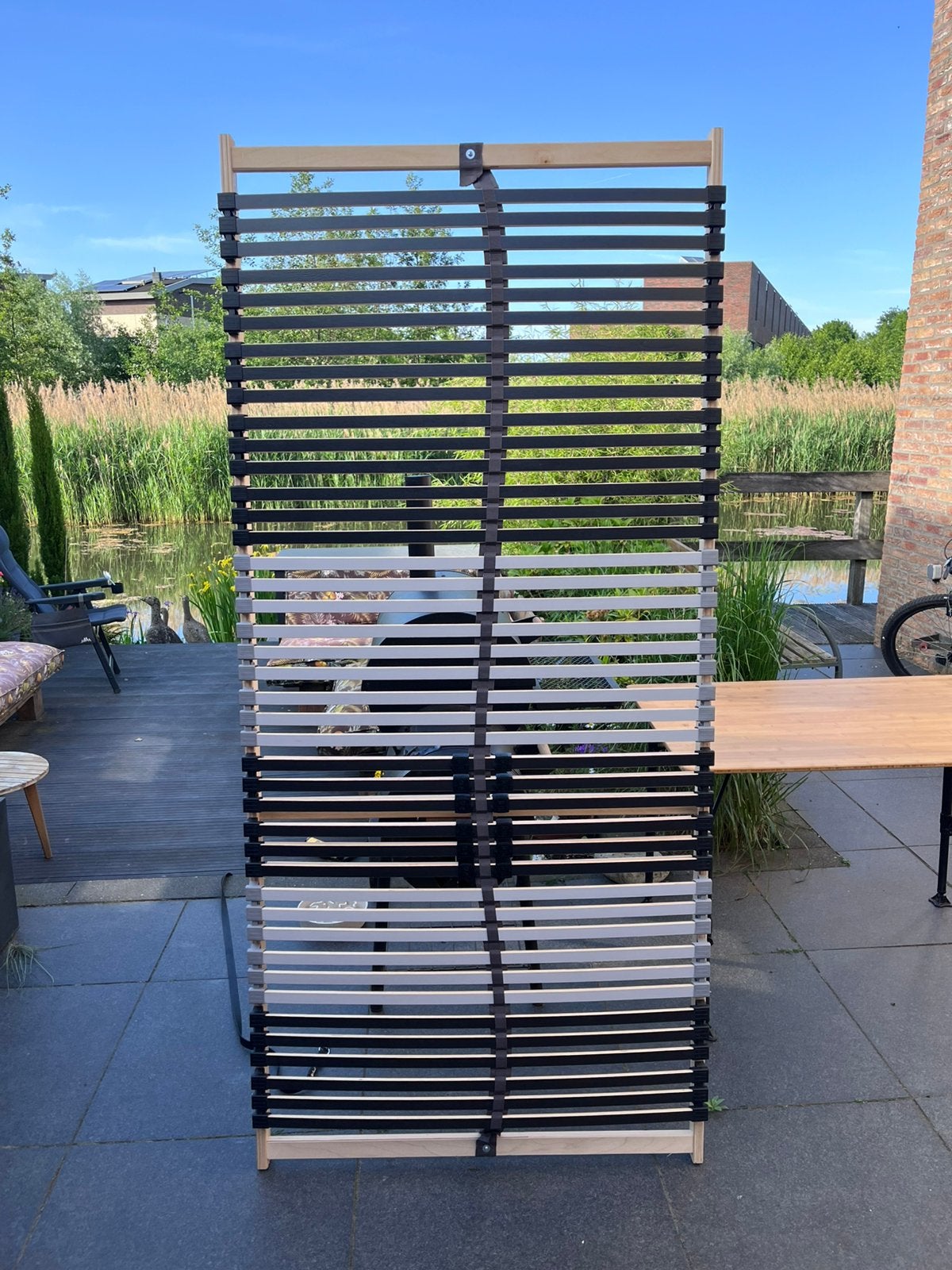 Leirsund lattenbodem 90x200 IKEA, Huis en Inrichting, Slaapkamer | Matrassen en Bedbodems, Ophalen, 90 cm, Eenpersoons, Zo goed als nieuw