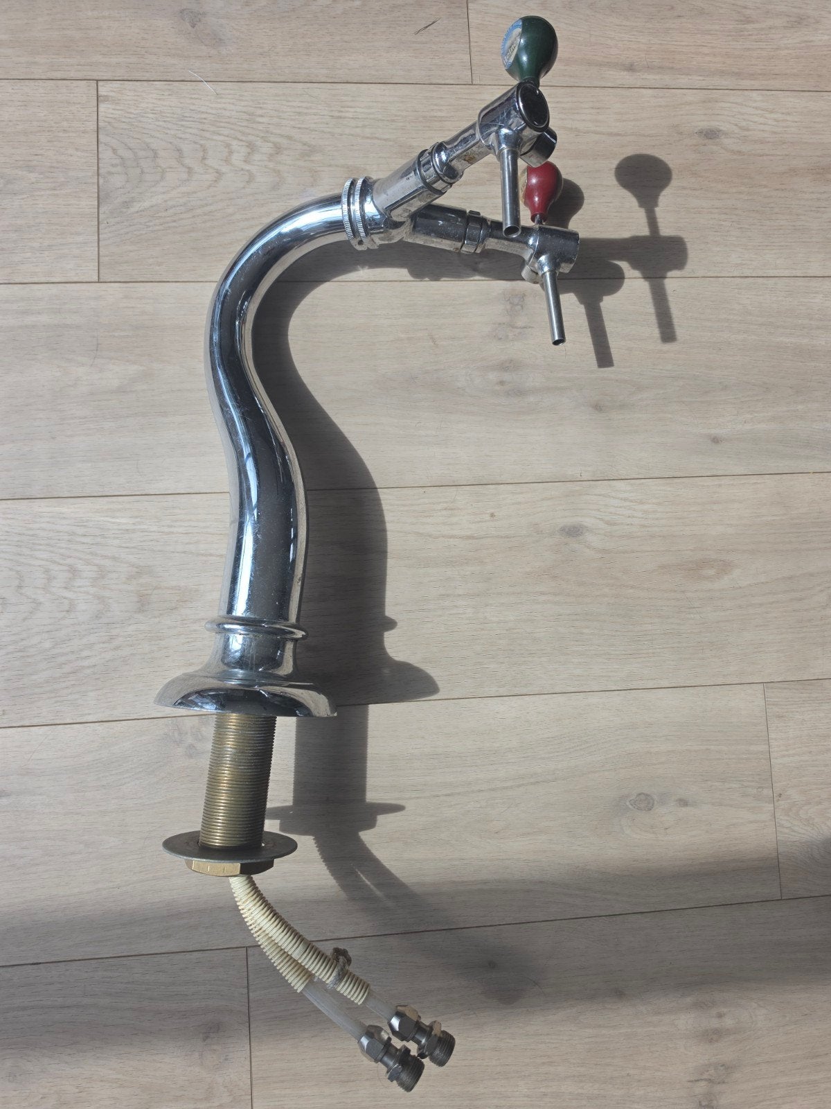 Ossenkop tapkraan met 2 tappunten voor bv Mancave, Witgoed en Apparatuur, Ophalen, Zo goed als nieuw, Overige merken