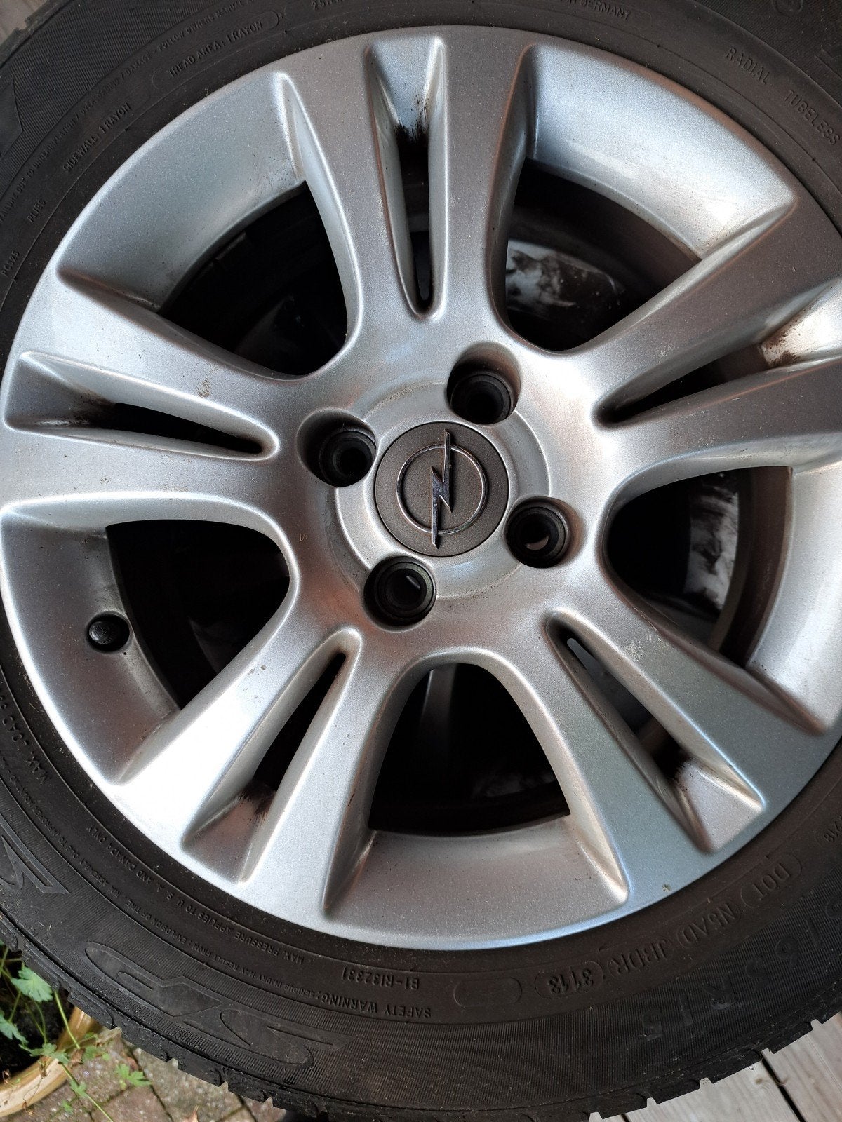 Banden en velgen Opel Corsa, Ophalen, Gebruikt