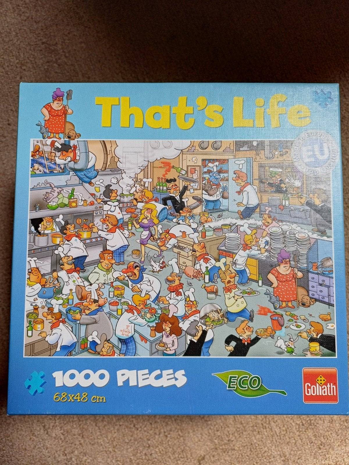 Goliath That's Life Legpuzzel 1000 Stukjes, Ophalen of Verzenden, 500 t/m 1500 stukjes, Gebruikt, Legpuzzel