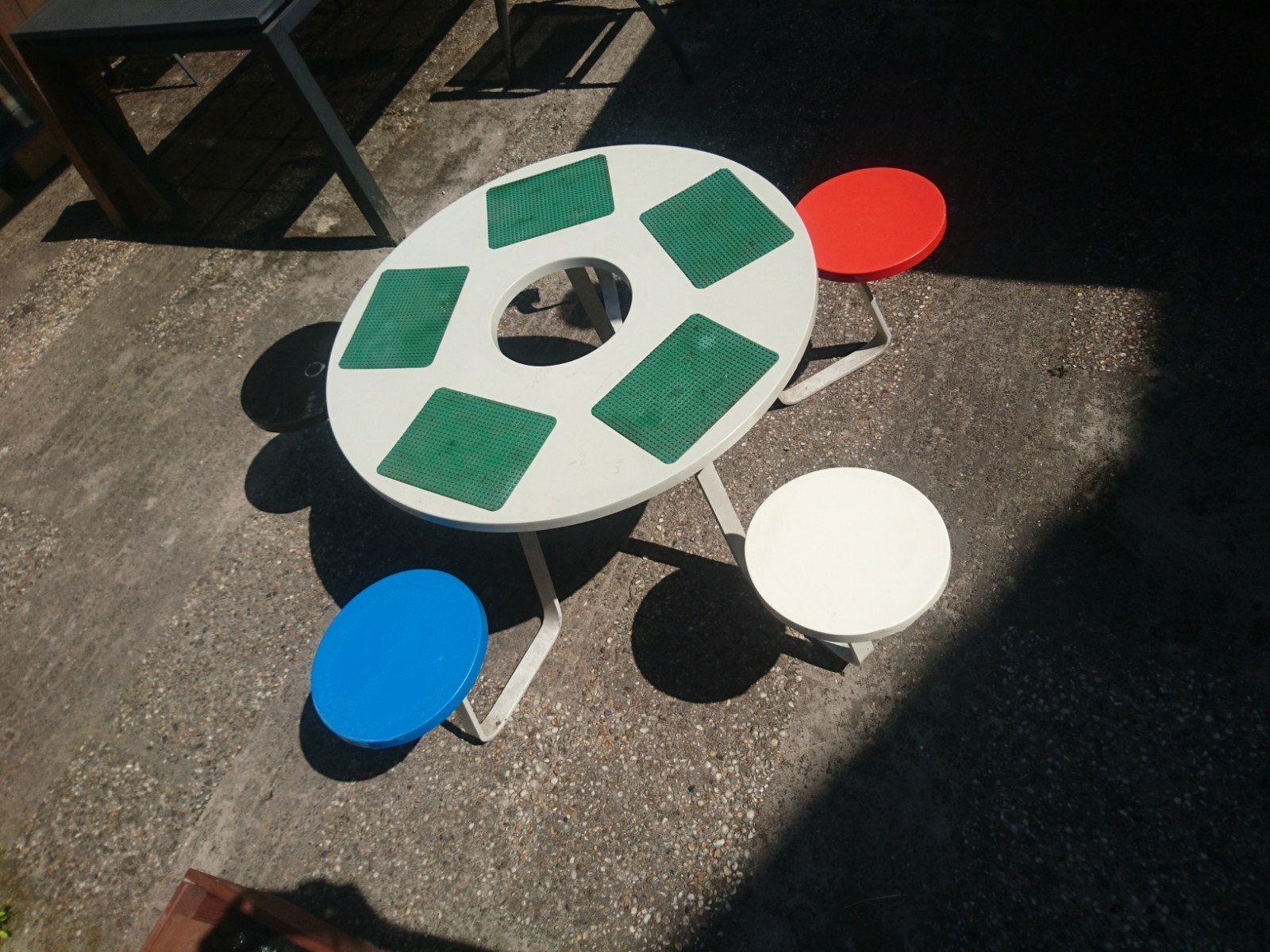 lego bouwtafel, Ophalen, Gebruikt