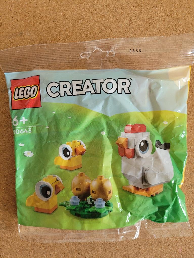 Lego Creator kip met kuikens 30643, Lego, Nieuw, Ophalen of Verzenden, Compleet