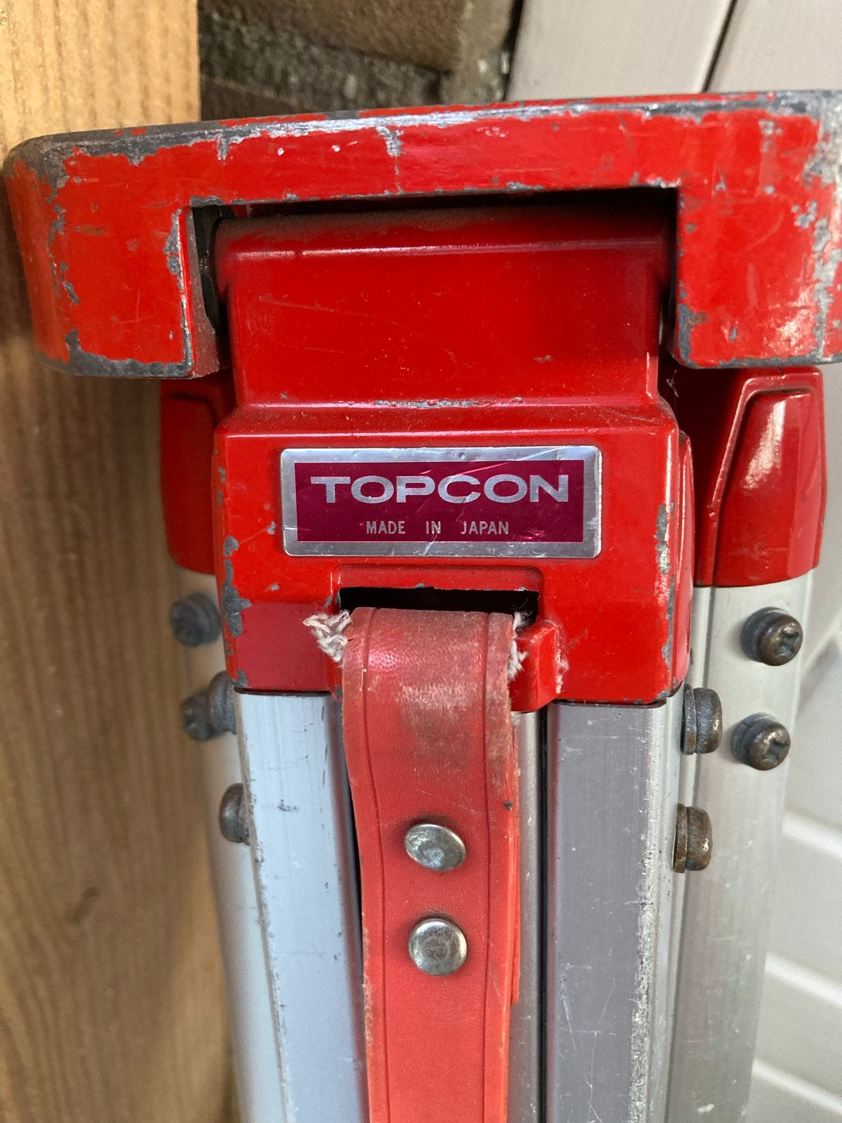 Topcon Statief, driepoot., Ophalen of Verzenden, Gebruikt, Toebehoren
